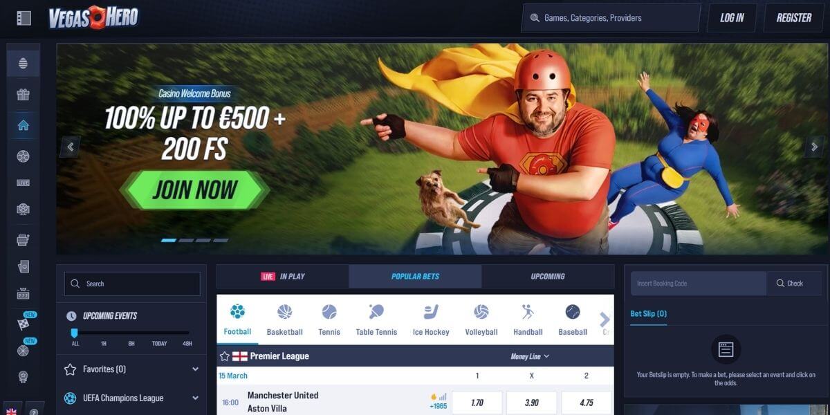 Vegas Hero Casino